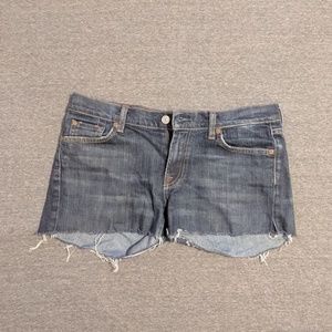 7 for all mankind Jean shorts